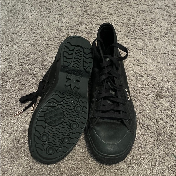 adidas Black High-Top Sneakers Nizza Treck - Picture 8 of 9